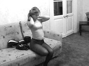 Public & Voyeur Pantyhose Video - Dressing room